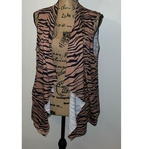 Angel Cult Open Front Cardigan Sleeveless